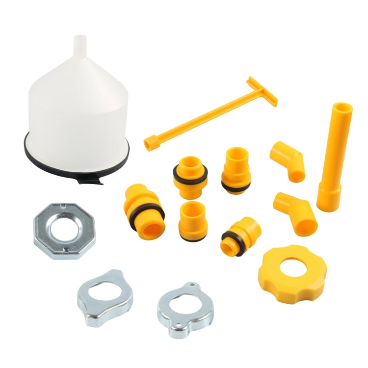 Kit de embudo de llenado de refrigerante A8956 - 15 en 1 para coches y yates