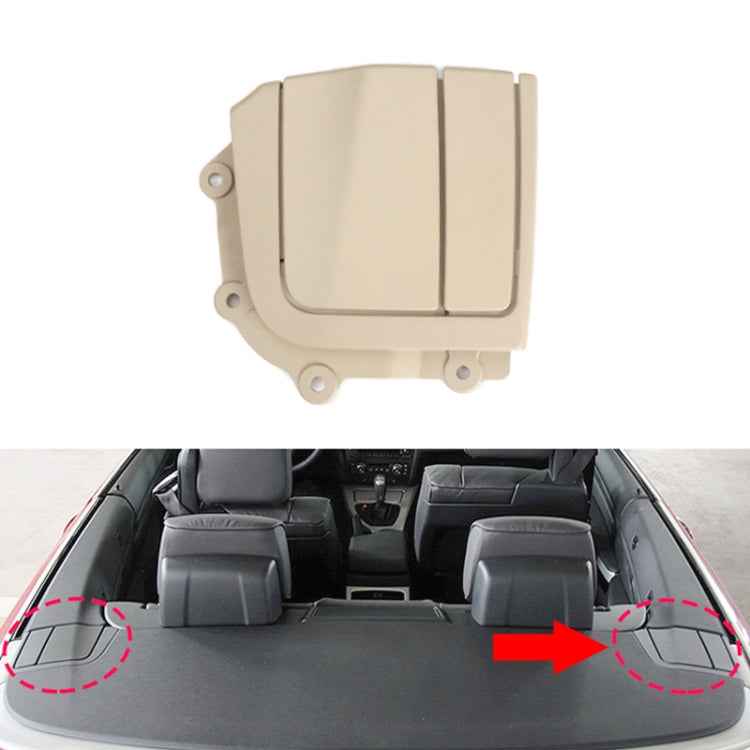 For BMW 3 Series E93 Left Driving Car Convertible Rear Platform Right Hinge Cover Folding Cover, Right Side