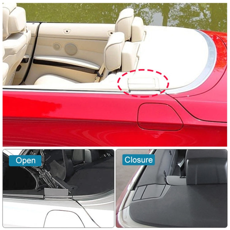 Para BMW Serie 3 E93, coche convertible con conducción izquierda, plataforma trasera, cubierta de bisagra derecha, cubierta plegable 5437 7175 480, lado izquierdo