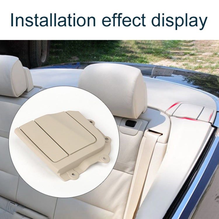 Para BMW Serie 3 E93, coche convertible con conducción izquierda, plataforma trasera, cubierta de bisagra derecha, cubierta plegable 5437 7175 480, lado izquierdo