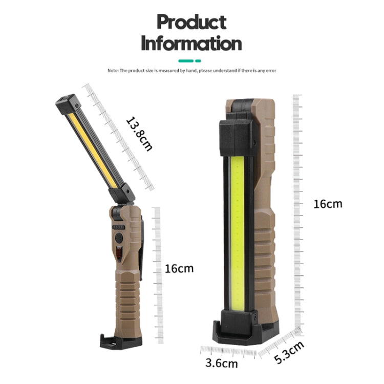 FT20 Folding Magnet Car Inspection Light Work Maintenance Lamp Strong Emergency COB LED Lamp - LYDARZ