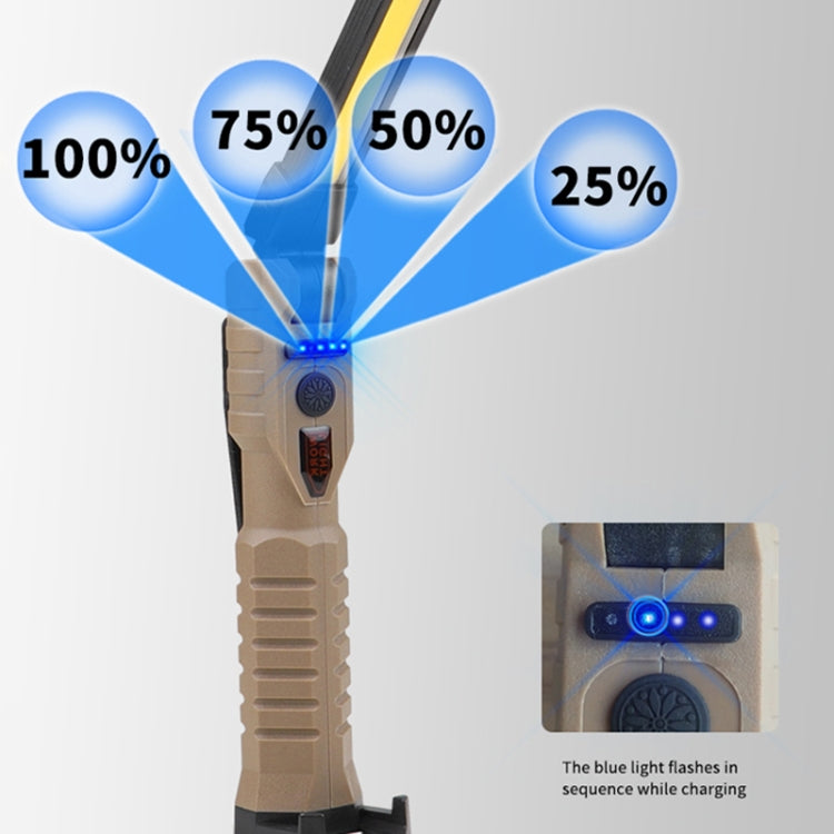 FT20 Folding Magnet Car Inspection Light - Strong Emergency COB LED Work Maintenance Lamp