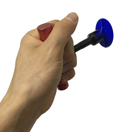 19 in 1 Auto Repair Body Tool Kit Paintless Dent Repair Hail Removal Small Red T Bar Slide Hammer Dent Repair Tool Kit - LYDARZ