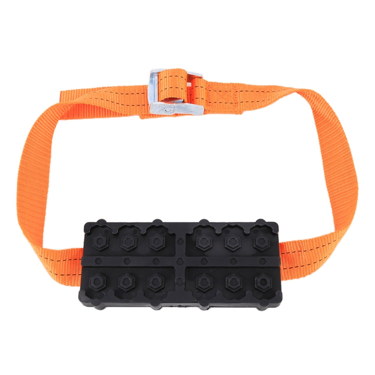 2 PCS Universal Car Snow Chains Mud Tires Traction Mat Wheel Chain Non-slip Tracks Anti Slip Grip Tracks, Anti Slip Grip Tracks