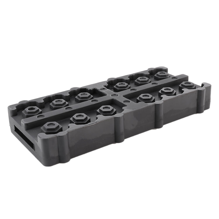 2 PCS Universal Car Snow Chains Mud Tires Traction Mat Wheel Chain Non-slip Tracks Anti Slip Grip Tracks, Anti Slip Grip Tracks
