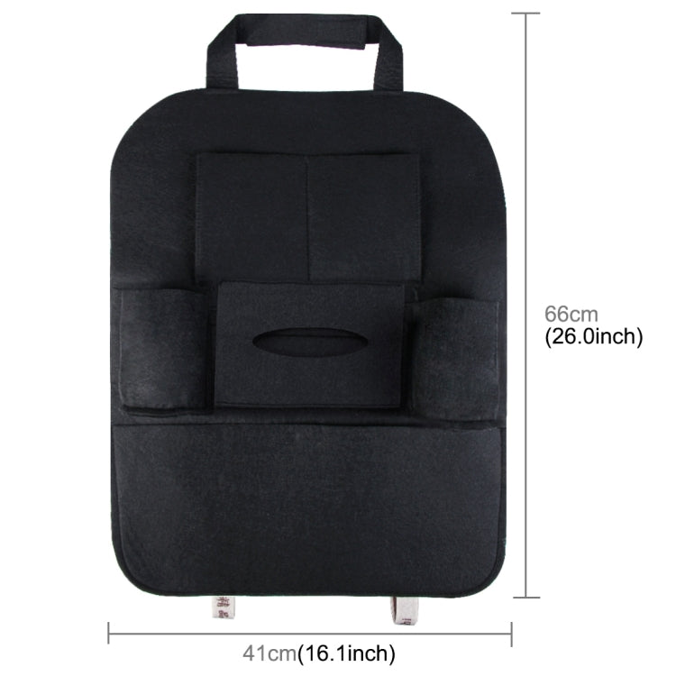 KANEED Auto Car Backseat Organizer - Multi-Pocket Travel Storage Bag for Sunglass, Phone, Tissue, and Beverage Drink Can - Ultimate backseat organizer car storage