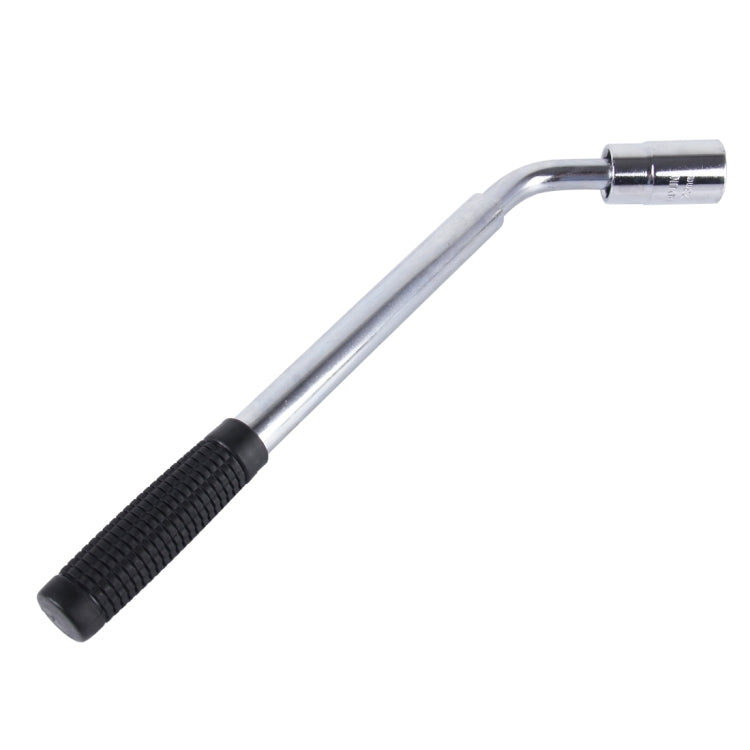 Telescoping Wheel Lug Wrench with Reversible 17mm & 19mm for Easy Tire Changes