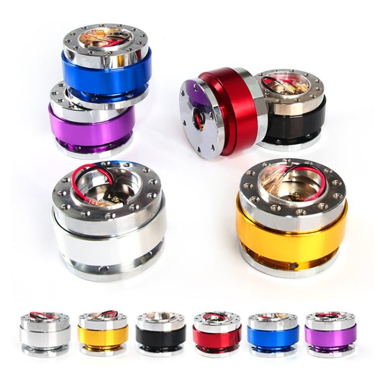 Adaptador de liberación rápida para volante universal de 60 mm para carreras de coches