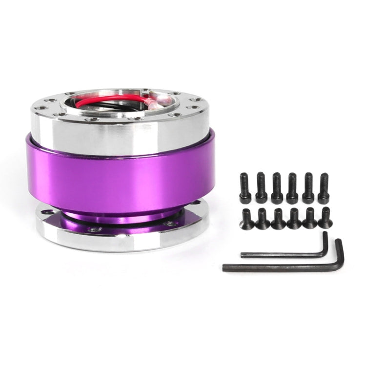 Adaptador de liberación rápida para volante universal de 60 mm para carreras de coches