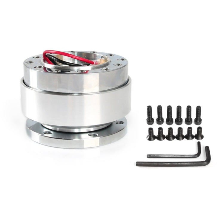 Adaptador de liberación rápida para volante universal de 60 mm para carreras de coches