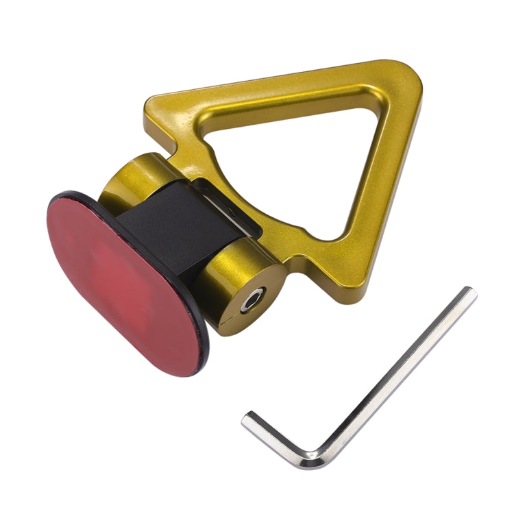Adhesivo triangular para gancho de remolque de coche, ideal para camionetas y coches, para una decoración exterior elegante.