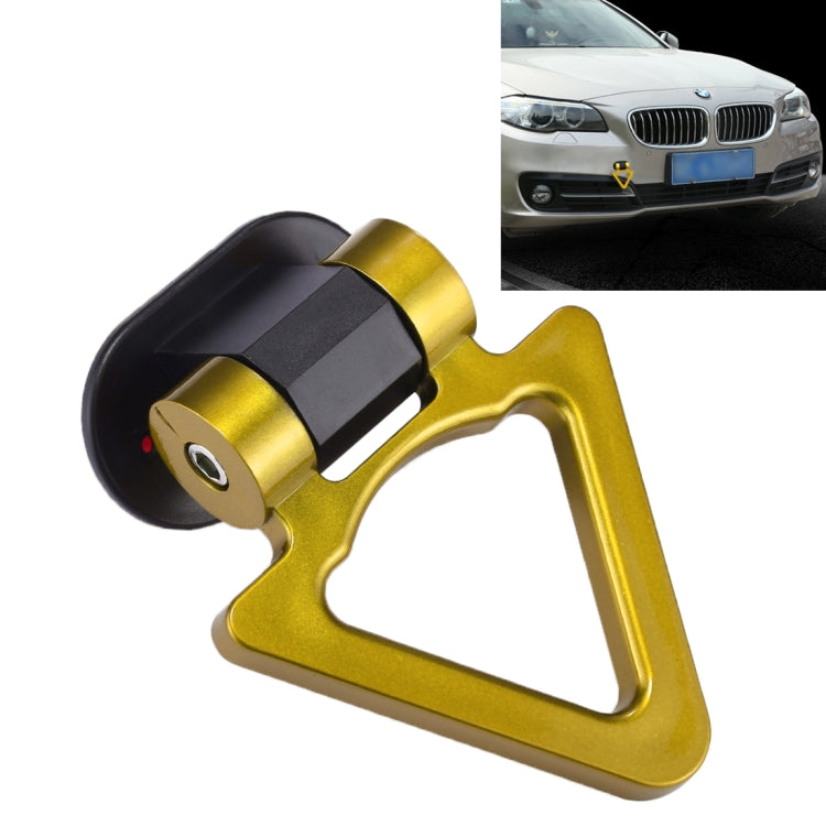 Car Tow Hook Sticker for Trucks and Cars - Bumper Triangle Adhesive Decal for Stylish Exterior Decoration