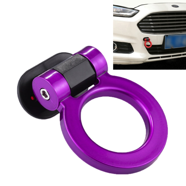 Pegatina para el anillo del gancho de remolque del coche: calcomanía adhesiva para la decoración exterior del parachoques de camiones y coches.