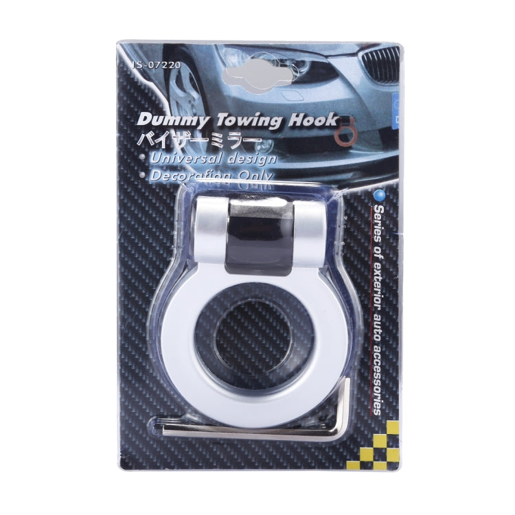 Car Tow Hook Ring Sticker - Adhesive Decal for Truck and Car Bumper Exterior Decoration