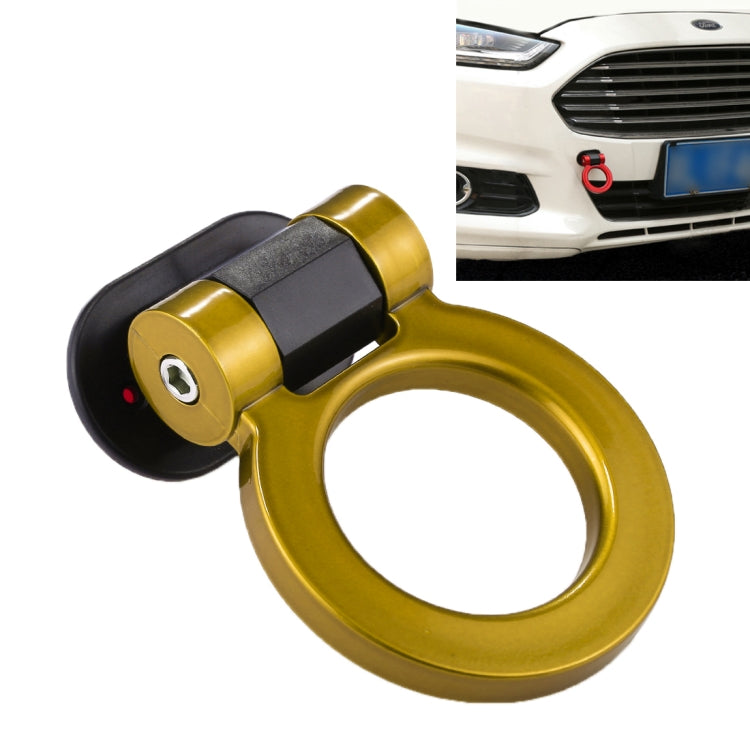 Car Tow Hook Ring Sticker - Adhesive Decal for Truck and Car Bumper Exterior Decoration