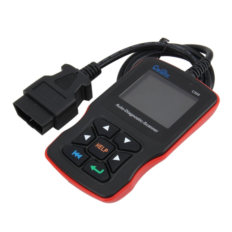 C500 Code Scanner 320*240 Pixel Display Car Scanner Fault Code Reader Scanner Update Online Automotive Diagnostic Tool, Support SD card, C500