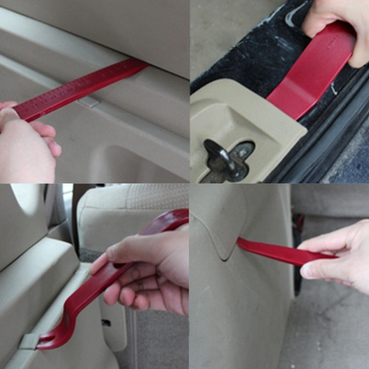 4 herramientas para desmontar paneles de puertas de coche: kit de instalación de palanca para desmontar paneles de audio y vídeo.