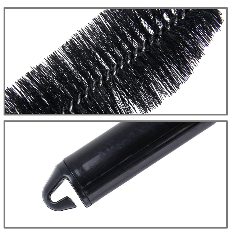 KANEED Portable Loop Style Auto Car Vehicle Motorcycle Wheel Tire Rim Hub Scrub Wash Brush Washing Cleaning Tool - LYDARZ