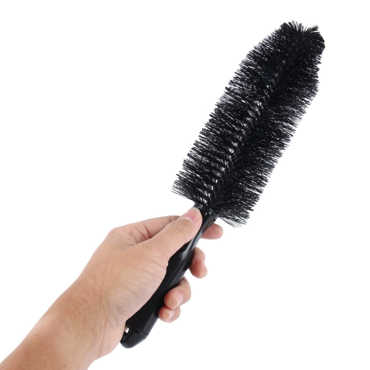 KANEED Portable Loop Style Auto Car Vehicle Motorcycle Wheel Tire Rim Hub Scrub Wash Brush Washing Cleaning Tool - LYDARZ