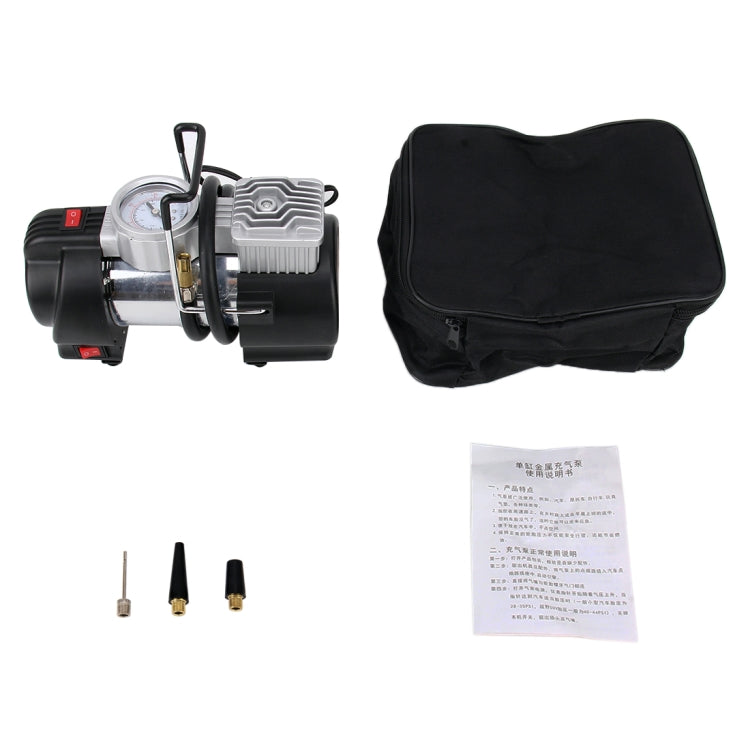 Portable 4X4 Heavy Duty Air Compressor 12V 150PSI 35LPM Pump Tire Inflatable Pump Car Tool with Working Light for Outdoor Emergency - LYDARZ