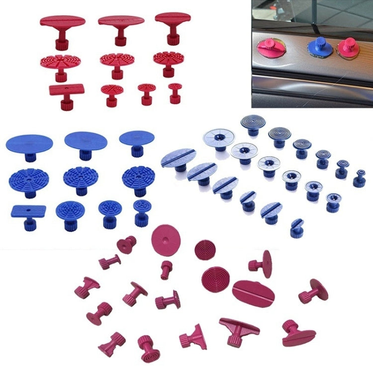 56 in 1 Auto PDR Plastic Ding Glue Tabs Paintless Dent Removal Car Repair Tools Kits Glue Puller Sets Tabs PDR Tools, 56 in 1 - LYDARZ