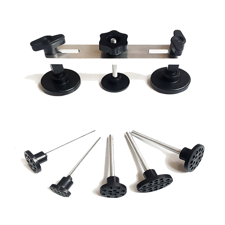 Kit de herramientas 57 en 1 para reparación de abolladuras de automóviles: extractor de pegamento PDR de metal para eliminar abolladuras y granizo.