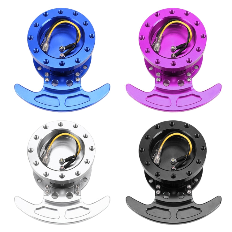 Car Steering Wheel Quick Release Adapter Kit - Removable Snap Off Boss System