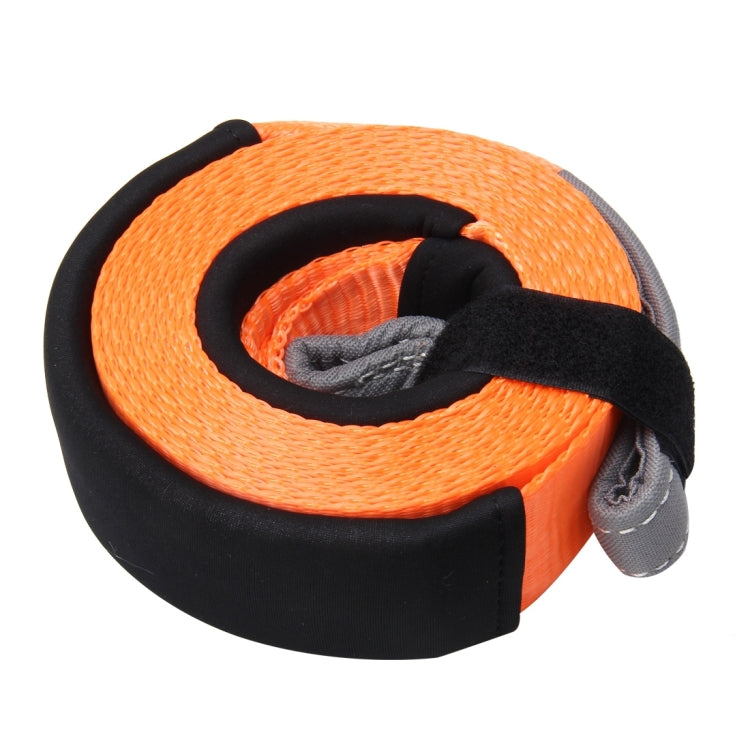 5m x 5cm 8 Tons Towing 2 Tons Lifting High Strength Heavy Duty Vehicle Lifting Towing Pull Strap Rope - LYDARZ