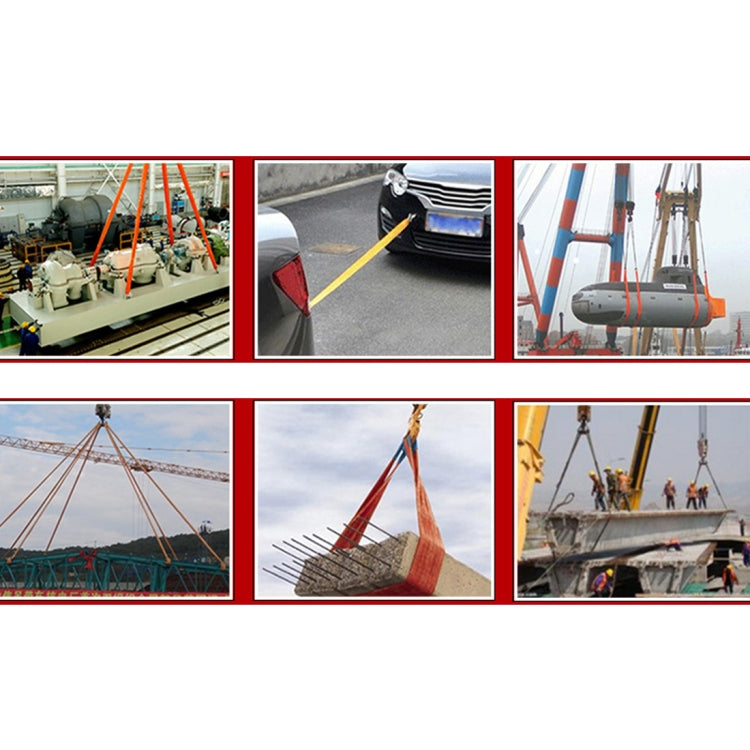 5m x 5cm 8 Tons Towing 2 Tons Lifting High Strength Heavy Duty Vehicle Lifting Towing Pull Strap Rope - LYDARZ