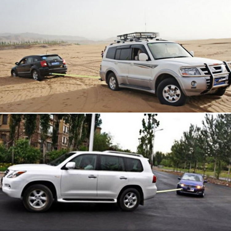 5m x 5cm 8 Tons Towing 2 Tons Lifting High Strength Heavy Duty Vehicle Lifting Towing Pull Strap Rope - LYDARZ