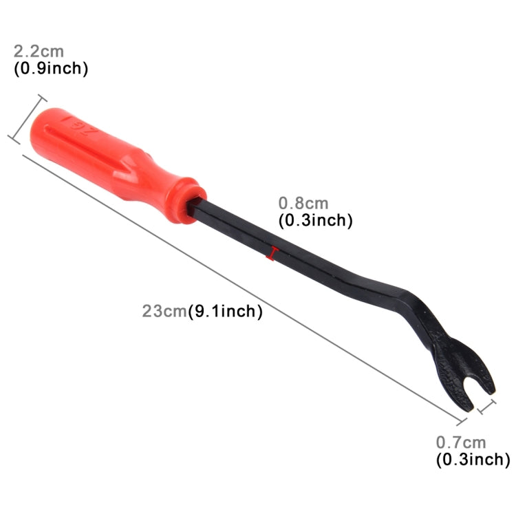23cm Car Door Trim Panel Removal Tool - Auto Plastic Handle Upholstery Buckle Clip Remover