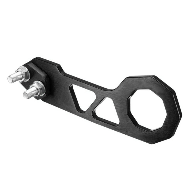 Gancho de remolque de aluminio con 2 orificios para tornillos para coche universal
