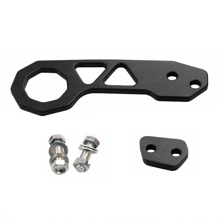 Aluminum Tow Hook Trailer Ring with 2 x Screw Holes for Universal Car Auto
