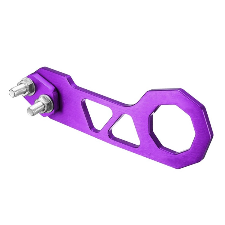 Gancho de remolque de aluminio con 2 orificios para tornillos para coche universal