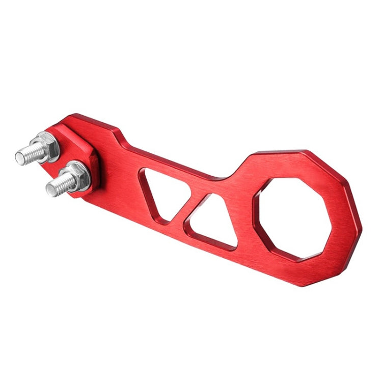 Gancho de remolque de aluminio con 2 orificios para tornillos para coche universal