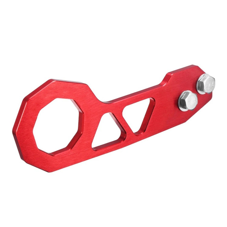 Gancho de remolque de aluminio con 2 orificios para tornillos para coche universal