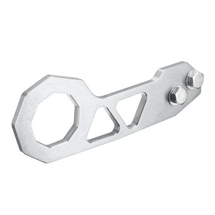 Gancho de remolque de aluminio con 2 orificios para tornillos para coche universal