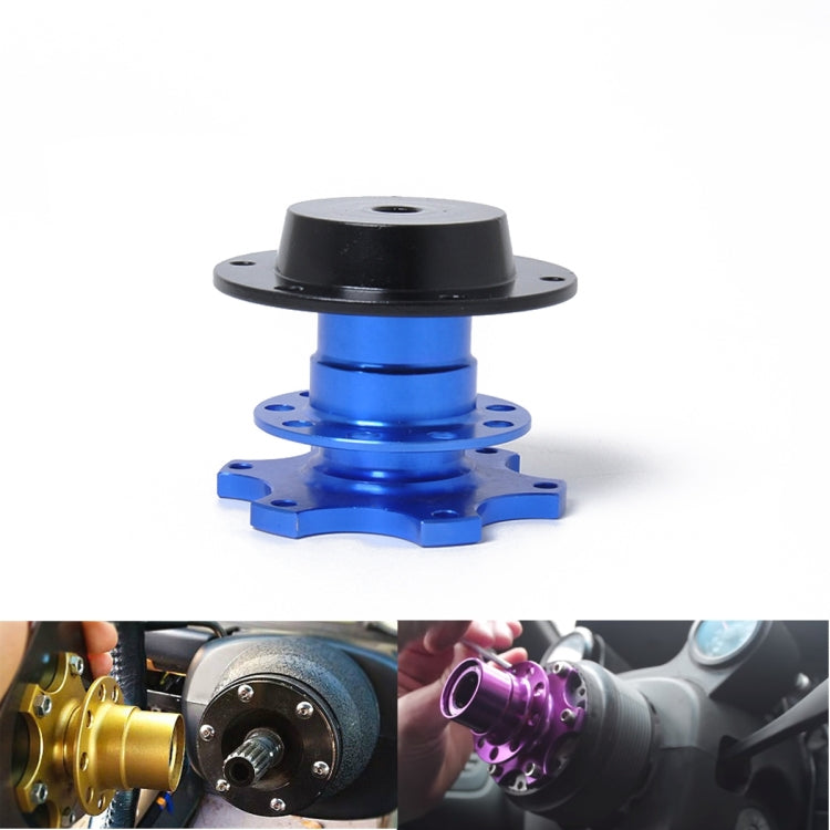 Universal Aluminum Car Steering Wheel Quick Release HUB Racing Adapter Snap Off Boss Kit - LYDARZ