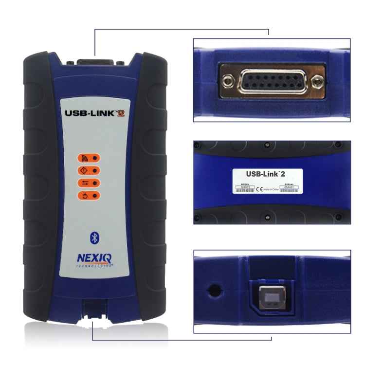 Nexiq 2 Bluetooth USB Linked Truck Diagnostic Tool Heavy Duty Truck Scanner, Heavy Duty Truck Scanner