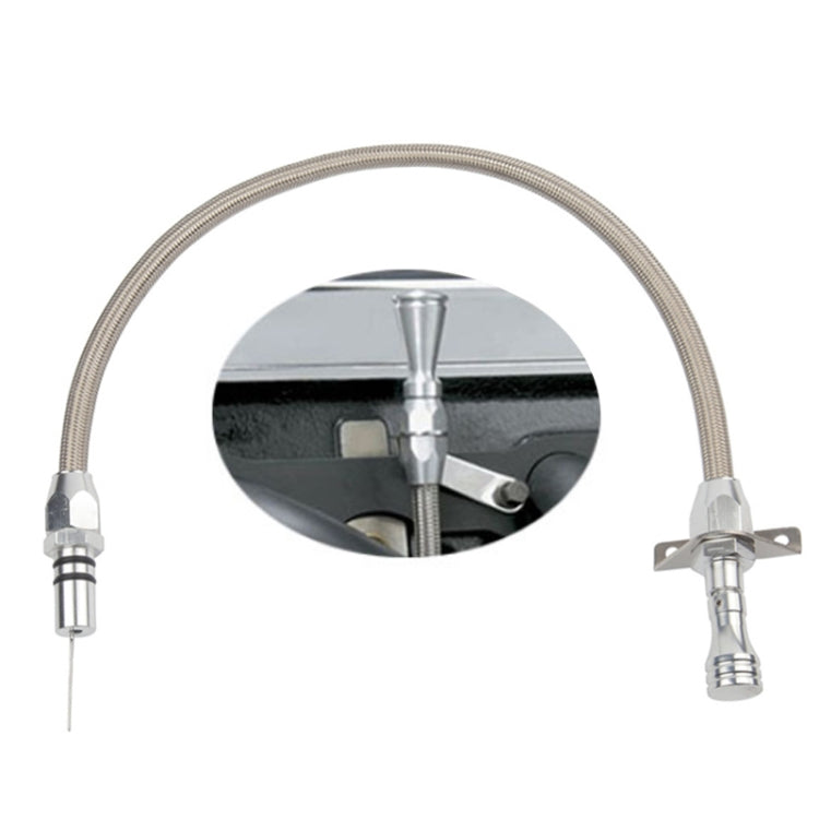 Car Flexible Stainless Transmission Gearbox Oil Dipstick 530mm Oil Measuring Rod for Chevrolet - LYDARZ