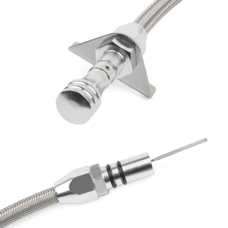 Car Flexible Stainless Transmission Gearbox Oil Dipstick 530mm Oil Measuring Rod for Chevrolet - LYDARZ