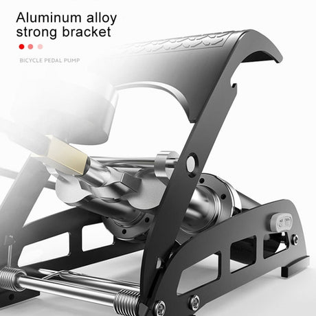 0905 Car / Motorcycle / Bicycle Portable Thicker Single Pipe Inflatable Cylinder Pedal Air Pump - LYDARZ