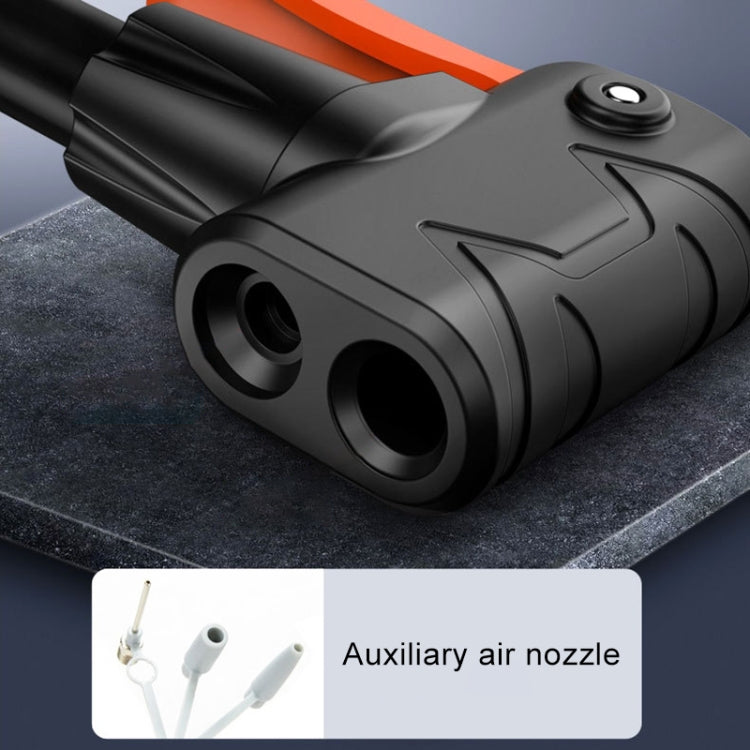 0905 Car / Motorcycle / Bicycle Portable Thicker Single Pipe Inflatable Cylinder Pedal Air Pump - LYDARZ