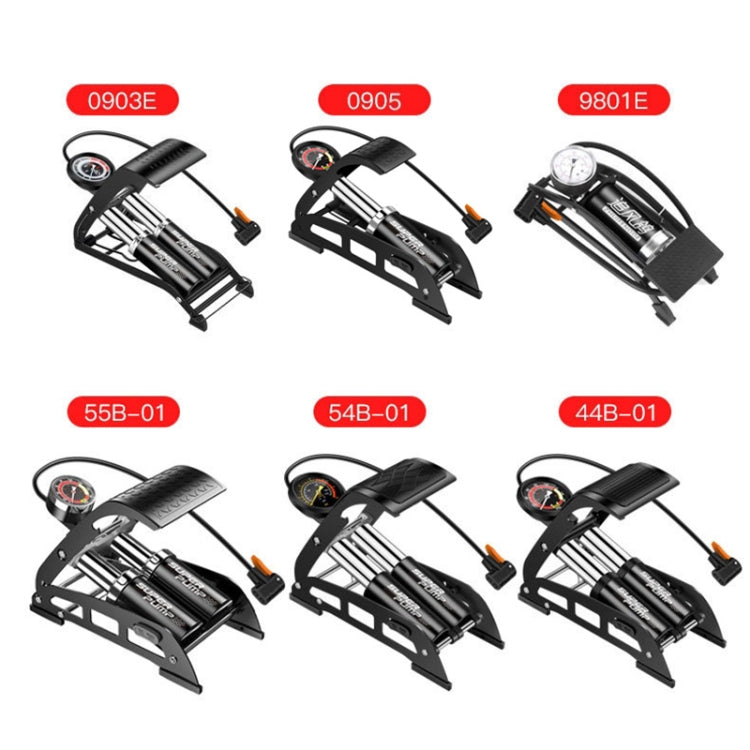 0905 Car / Motorcycle / Bicycle Portable Thicker Single Pipe Inflatable Cylinder Pedal Air Pump - LYDARZ