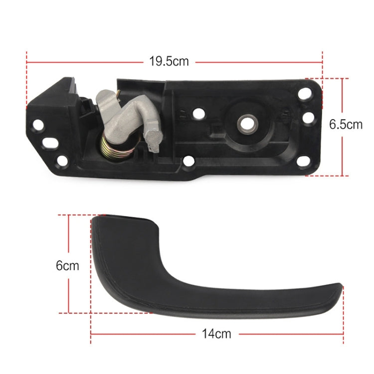 Car Interior Right Door Handle Repair Kit for Chevrolet 2007-2013, Right Door - LYDARZ