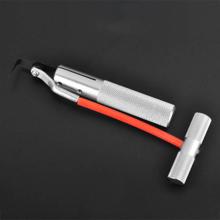 Herramienta para cortar parabrisas de coche - Brocha para tiras de vidrio con mango de aluminio