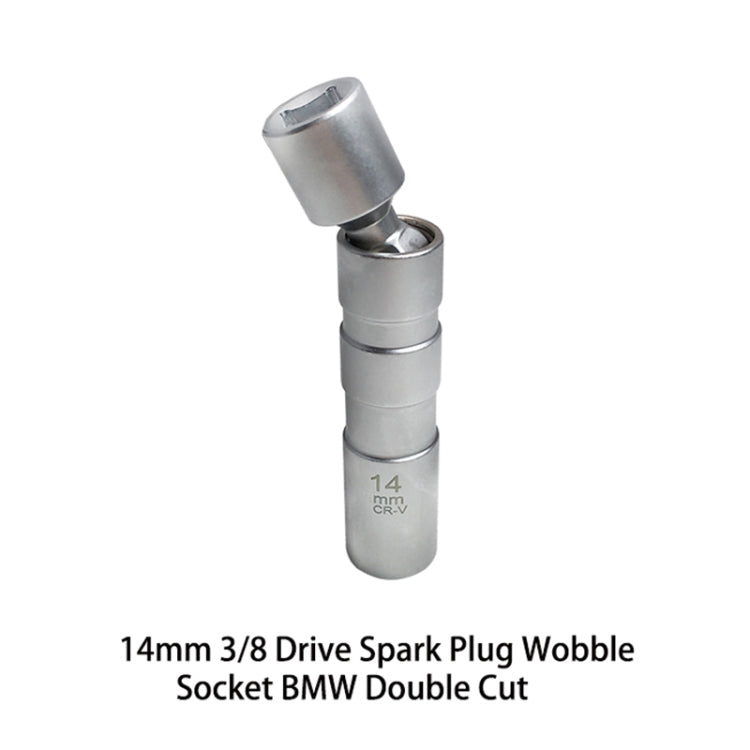 ZK-009 Car 14mm Universal Spark Plug Removal Sleeve Tool for Nissan / BMW / Volkswagen / Mercedes-Benz / Audi - LYDARZ