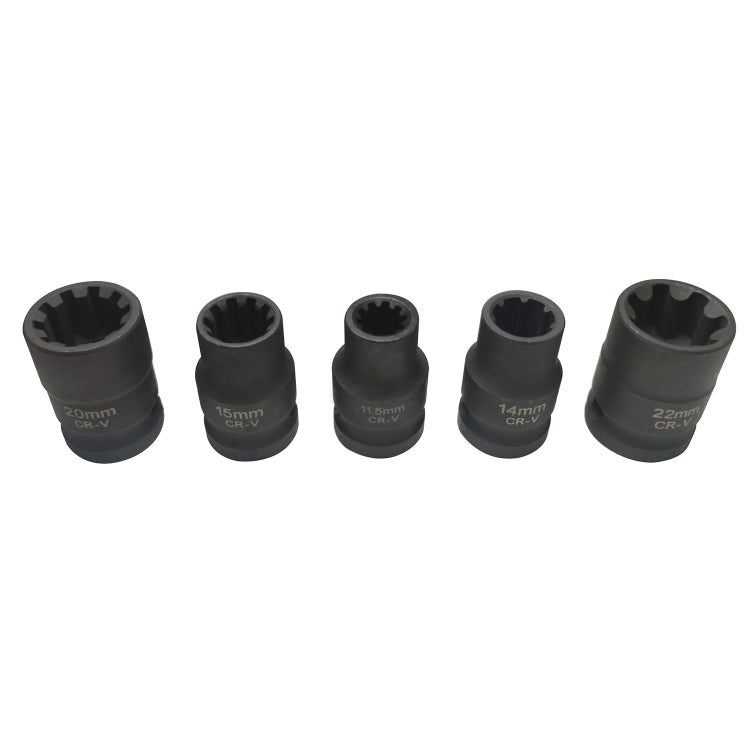 5 in 1 ZK-056 Car VAG Brake Caliper Socket Set for Volkswagen / Audi / Porsche - LYDARZ