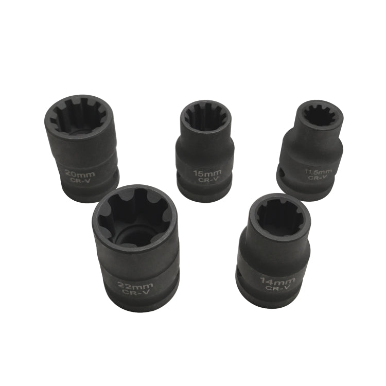 Juego de llaves de vaso para pinza de freno VAG 5 en 1 para Volkswagen, Audi y Porsche