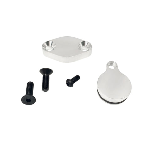 ZK-058 Car LS EGR Delete Intake Exhaust Block Off Plate for Chevrolet Silverado LSX - LYDARZ